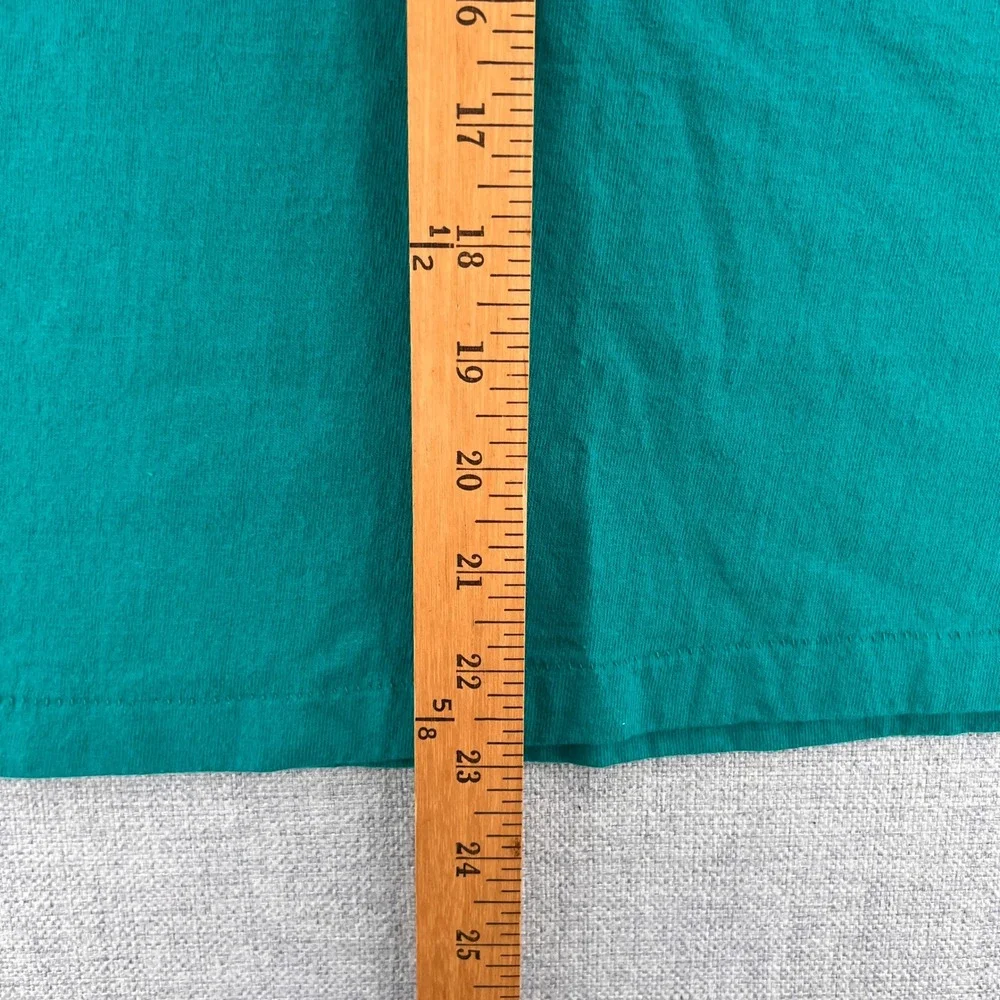 VTG 90s Guess Georges Marciano Logo Tee Men Medium Green Embroidered USA Single - Picture 6 of 8